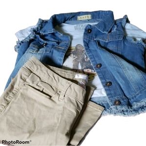 🤑4 for$5🤑 Blue Jean Vest